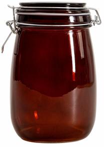 Pārtikas uzglabāšanas konteiners Homla Doccio 242036, 1 l, brūna krās.