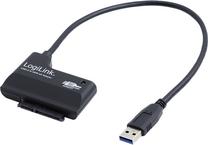 Adapteris Logilink AU0013 SATA USB 3.0, SATA, melna krās.