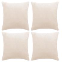 Dekoratīvs spilvens VLX Cushion Covers, bēša krās., 50 cm x 50 cm, 4 gab.