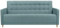 Sofa-lova Lind 3K, žalia sp., 208 x 96 cm x 98 cm