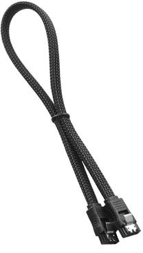 Vads Cablemod ModMesh SATA 3 Cable ModMesh SATA 3 Cable SATA 3, SATA 3, 0.3 m, melna krās.