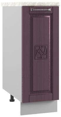 Apatinė virtuvinė spintelė MN, violetinė, 60 cm x 30 cm x 85 cm