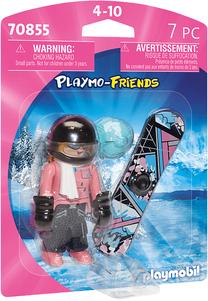 Konstruktorius Playmobil Playmo Friends Snowboarder 70855, 7 vnt.