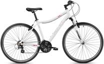 Velosipēds hibrīds Romet Orkan D Lite, 28 ", 17'' rāmis, balta krās./violeta krās.