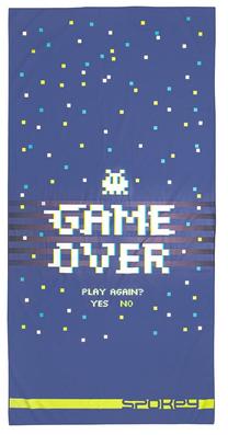 Sportinis rankšluostis Spokey Game Over, mėlyna sp., 160 cm x 80 cm