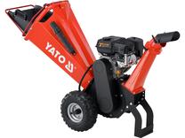 Šakų smulkintuvas Yato YT-86155, benzininis keturtaktis, 4800 W
