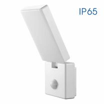 Prožektor liikumisanduriga, seinakinnitus Vivalux Zuri, 10 W, 800 lm, 4000 °K, IP54, valge v.