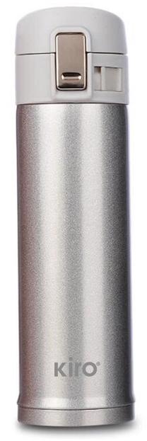 Termogertuvė Kiro Vacuum-Insulated KI502S, 0.5 l, sidabro sp.