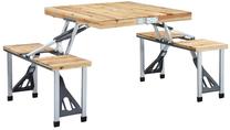 Tūrisma mēbeļu komplekts VLX Folding Camping Table with 4 Seats
