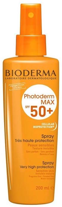 Purškiklis įdegio priežiūrai Bioderma SPF50, 200 ml