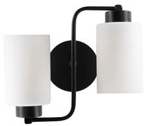 Valgusti seinale Opviq Balcova N-345 525NOR3120, E27, 2 x 40 W, valge v. / must v.