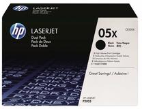 Tonerių kasetė HP LaserJet 05X CE505XD, juoda sp.