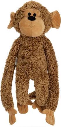 Rotaļlieta sunim, plīša manta Beeztees Monkey Vik 619122, 20 cm, brūna krās., 40