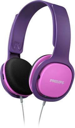 Laidinės ausinės Philips SHK2000, rožinė sp./violetinė sp.