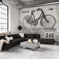 Fototapete Artgeist Bicycle (Vintage) MFT395SAM, 105 cm x 147 cm