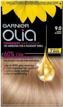 Kраска для волос Garnier Olia Midnight, light blond цв., 9.0, 60 мл