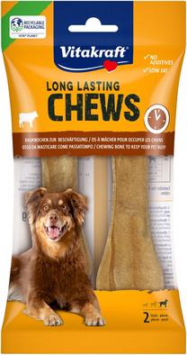 Skanėstas šunims Vitakraft Chews, karvės oda, 0.120 kg, 2 vnt.