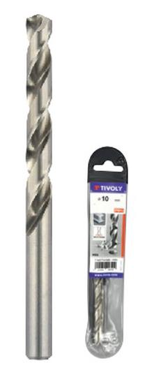 Metalo grąžtas Tivoly, plienui/nerūdijantysis plienas/ketui, hss, cilindrinis, 2 mm x 8.6 cm