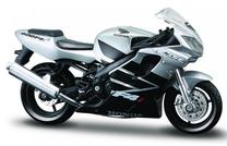 Игрушечный мотоцикл Maisto Honda CBR600F4I 10139300/77243, серебристый цв.