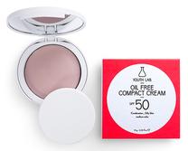 Krēmpūderis Youth Lab Compact Cream, brūna krās., medium, 10 g