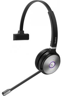 Belaidės ausinės Yealink WH62 Mono Microsoft Teams DECT 1308000, juoda sp.