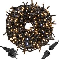 Lempučių girlianda Springos 5907719422091, 24 m, šiltai balta sp., 300 LED