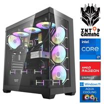 Stacionarus kompiuteris Intop RM90834 Intel Core i7-14700F, DDR5 16 GB, SSD+HDD 1 TB 2 TB, AMD Radeon RX 9060 XT 16 GB GDDR6, Windows 11 Pro