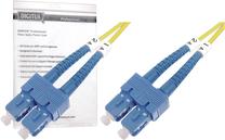 Оптический кабель Digitus Patch DK-2922-05 SC Duplex, SC Duplex, 5 м, желтый цв.