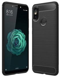 Telefona vāciņš Hurtel, melna krās., Xiaomi
