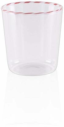 Stiklinė Hermia BRD0094, stiklas, 0.3 l, raudona sp.