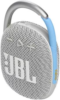 Belaidė kolonėlė JBL Clip 4 Eco, balta sp., 5 W