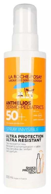 Спрей для ухода за загаром для тела/для лица La Roche Posay Anthelios Dermo-Pediatrics SPF50+, 200 мл