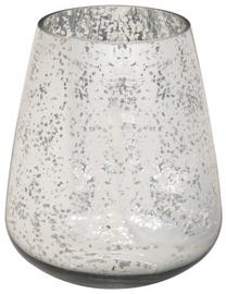 Žvakidė 4Living Hurricane Diana, stiklas, Ø 14 cm, 17.5 cm, sidabro sp.