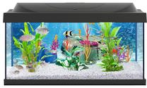 Akvariumas Tetra Playmobil, skaidri sp./juoda sp., be įrangos, 54 l