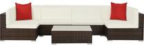 Āra mēbeļu komplekts VLX Garden Lounge Set with Cushions