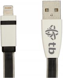 Laidas TB, USB/Apple Lightning, juoda sp.