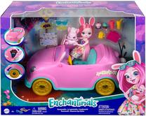 Кукла Mattel Enchantimals Bunnymobile HCF85, 15 см, многоцветный