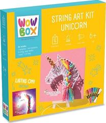 Rokdarbu komplekts, vienradzis Tm Toys Wow Box, balta krās./daudzkrāsaina