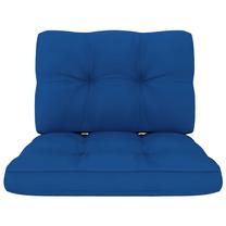 Kėdžių pagalvėlė VLX Fabric 314508, mėlyna sp., 60 cm x 60 cm, 2 vnt.