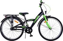 Vaikiškas dviratis, miesto Volare Thombike, juoda sp./žalia sp., 24"