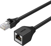 Сетевой кабель Unitek RJ-45 male - RJ-45 female C1896BK-0.5M RJ-45 male, RJ-45 female, 0.5 м, черный цв.