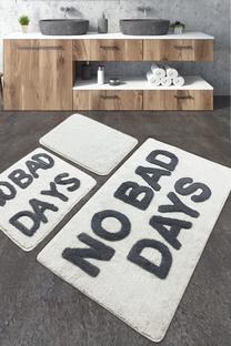 Vonios kilimėlių rinkinys Foutastic No Bad Days 359CHL5358, įvairių spalvų, 60 cm x 100 cm