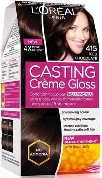 Matu krāsa L’Oréal Paris Casting Creme Gloss, iced chocolate krās., 415, 180 ml