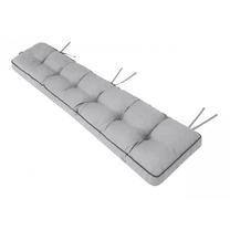 Lauko kėdės pagalvėlė Hobbygarden Etna 120ET4POO2, pelenų sp., 120 x 40 cm