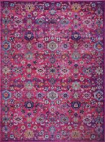 Ковер комнатные Conceptum Hypnose Vintage 7653, серый цв./розовый цв./темно-синий цв., 290 см x 200 см