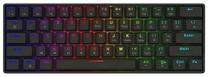 Vadu spēļu tastatūra Savio Blackout X2 Outemu Peach Silent, Angļu (US), melna krās.