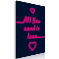 Reprodukcija Artgeist All You Need Is Love, m-a-1041-b-a, 60 cm x 90 cm