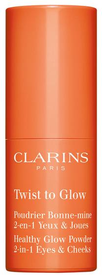 Kompaktinė pudra Clarins Twist To Glow, 03 mandarin gleam, 1.3 g