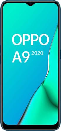 Mobilais telefons Oppo A9 2020, 128 GB, zaļa krās.