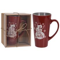 Puodelis Christmas DN1900220, raudona sp., 0.4 l